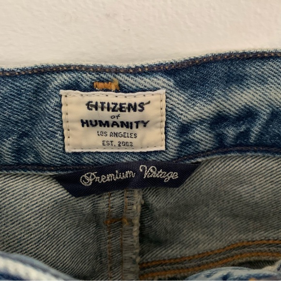 Citizens of Humanity Light Blue Denim Skirt - Picture 3 of 5